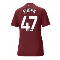 Manchester City Phil Foden #47 Tredjeställ Dam 2024-25 Kortärmad